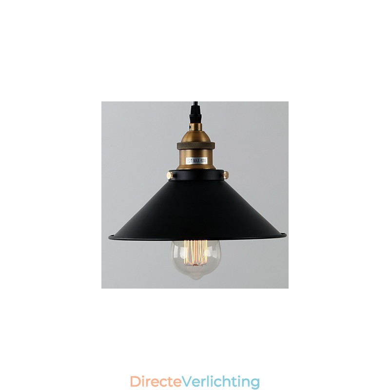Traditionele klassieke retro kom mini stijl schilderij hanglamp