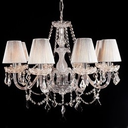Kroonluchter Kristal Luxe Modern Wonen 8 Lampen