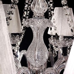 Kroonluchter Kristal Luxe Modern Wonen 8 Lampen