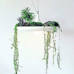 Moderne eigentijdse andere metalen hanglamp