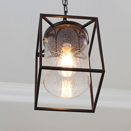 Vierkant frame van het glazen plafond van de Scandinavische landstijl