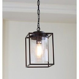 Vierkant frame van het glazen plafond van de Scandinavische landstijl