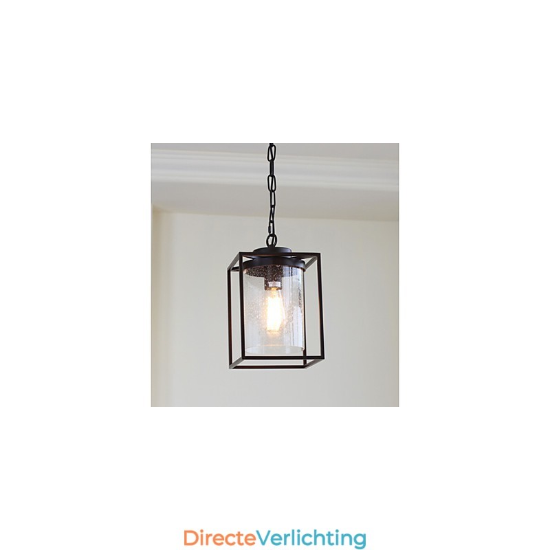 Vierkant frame van het glazen plafond van de Scandinavische landstijl