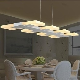 Moderne, eigentijdse mini-stijl schilderij hanglamp