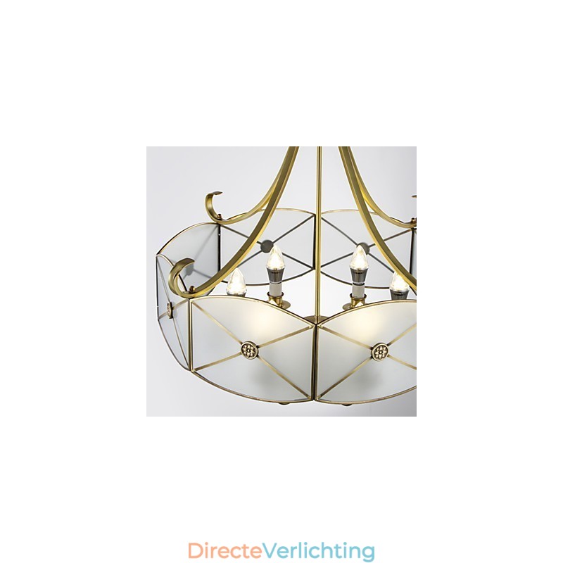 Moderne, eigentijdse decoratieve design koperen plafondlampfamilie