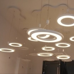Moderne hanglamp eigentijds metaal