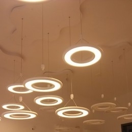 Moderne hanglamp eigentijds metaal