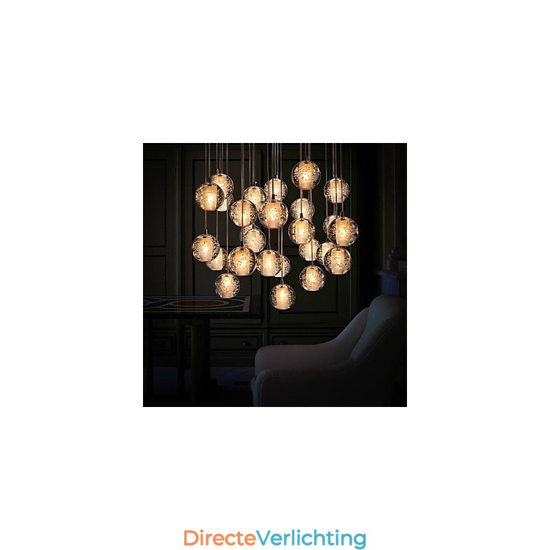 Hanglamp G4 Retroifit 3W Chrome Plating Kristal Moderne Hedendaagse Hanglamp
