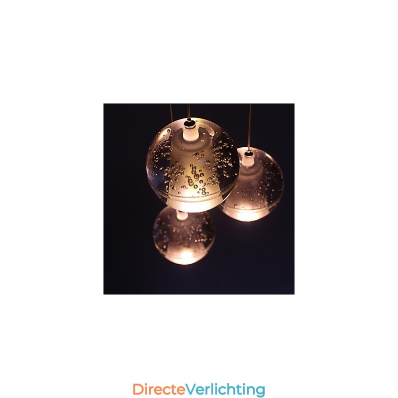 Hanglamp G4 Retroifit 3W Chrome Plating Kristal Moderne Hedendaagse Hanglamp