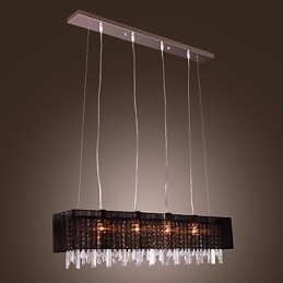 Moderne eigentijdse eiland kristal andere metalen hanglamp