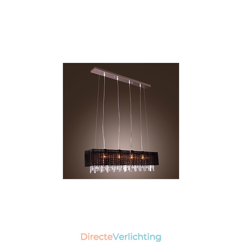 Moderne eigentijdse eiland kristal andere metalen hanglamp