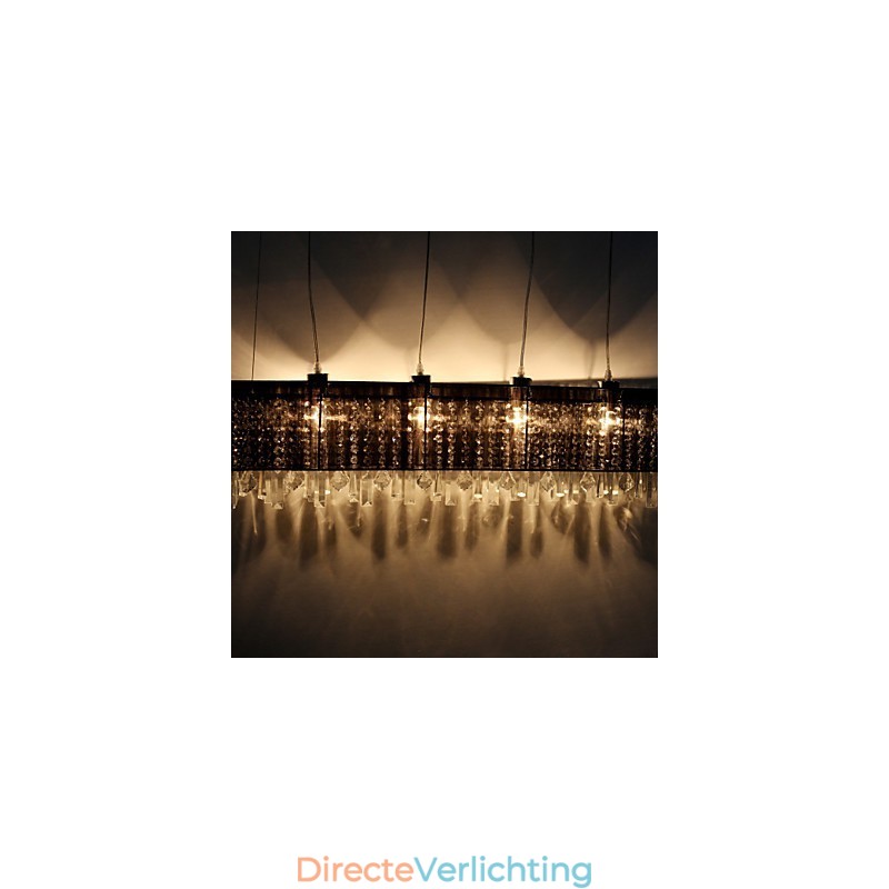 Moderne eigentijdse eiland kristal andere metalen hanglamp