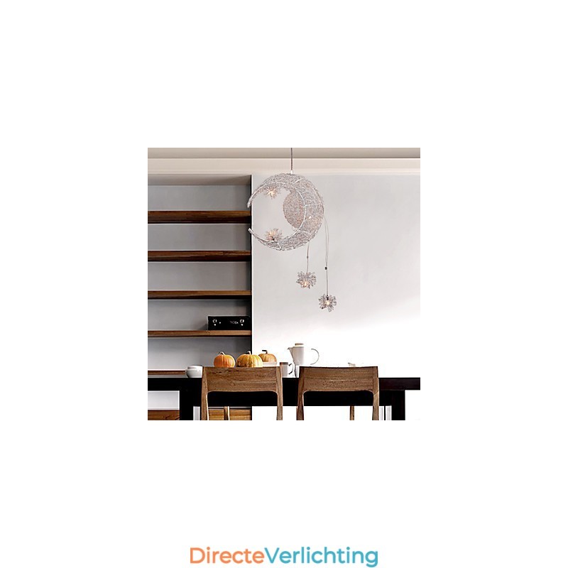 Moderne, eigentijdse Globe Mini-stijl gegalvaniseerde metalen hanglamp