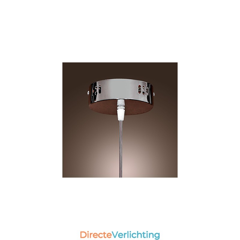 Moderne, eigentijdse Globe Mini-stijl gegalvaniseerde metalen hanglamp