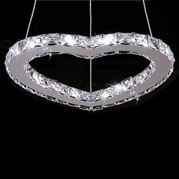 Moderne eigentijdse kristallen chromen metalen kroonluchter