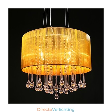 Trommel Hanglamp Moderne 4 Lichten Winding Lampenkap Kristallen Kroonluchter Kroonluchter Modern Minimalistisch Ontwerp Trommel Hanglamp Moderne 4 Lichten Winding Lampenkap Kristallen Kroonluchter Kroonluchter Modern Minimalistisch Ontwerp
