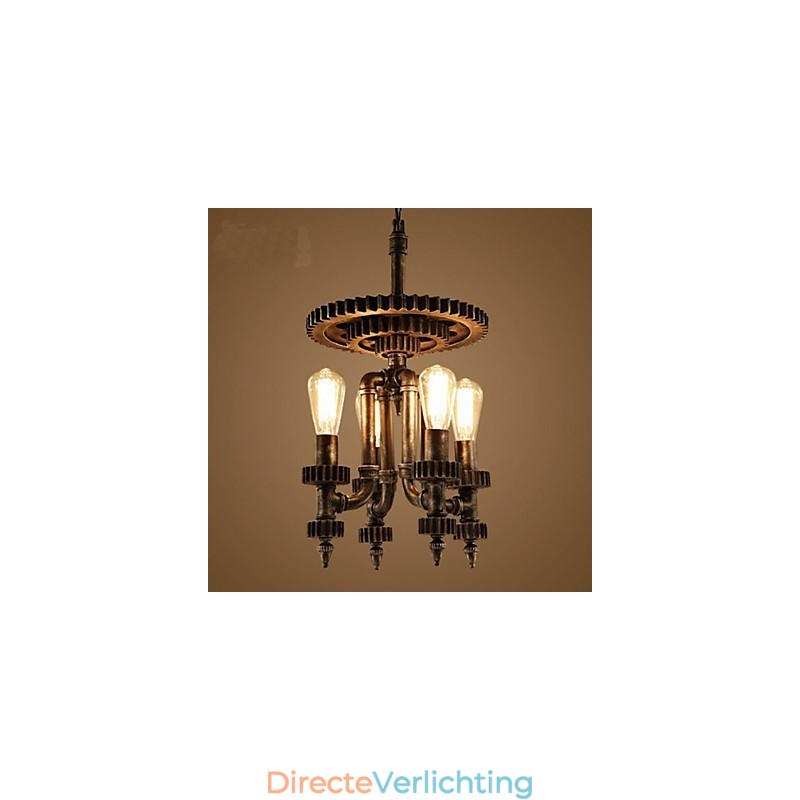 Retro mechanische apparatuur winkel decoratieve verlichting