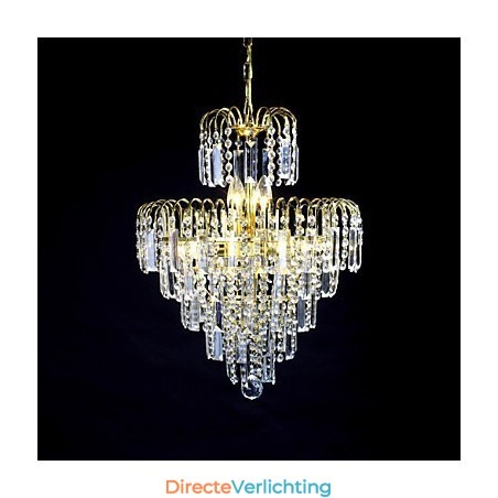 Europese stijl luxe 6-lichts kroonluchter in kroonvorm Europese stijl luxe 6-lichts kroonluchter in kroonvorm