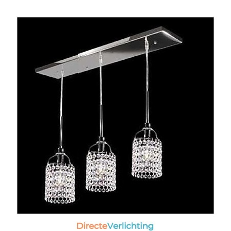 Kristallen metalen hanglamp Kristallen metalen hanglamp