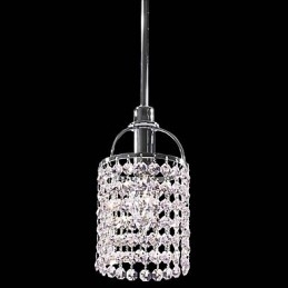 Kristallen metalen hanglamp