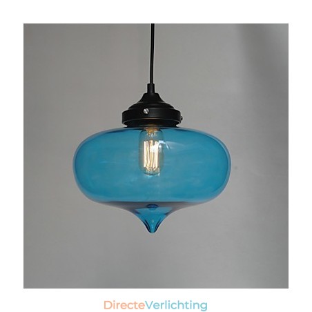 Bubble Design Hanglamp 1 Licht met Transparante Kap Bubble Design Hanglamp 1 Licht met Transparante Kap