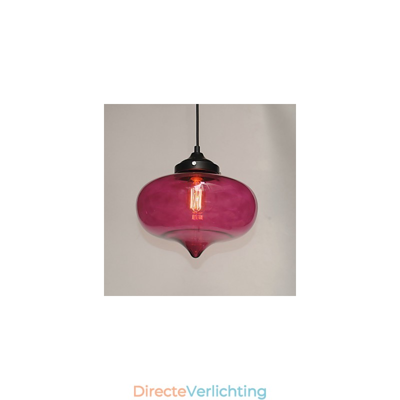 Bubble Design Hanglamp 1 Licht met Transparante Kap