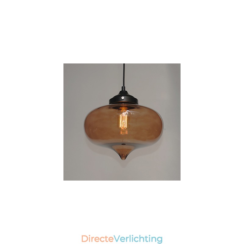 Bubble Design Hanglamp 1 Licht met Transparante Kap