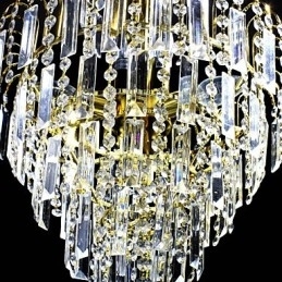 Europese stijl luxe 6-lichts kroonluchter in kroonvorm