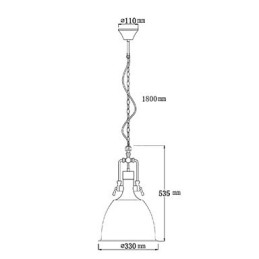 Moderne eigentijdse mini-stijl andere glazen hanglamp