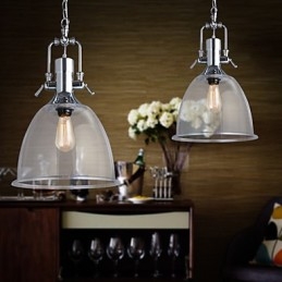 Moderne eigentijdse mini-stijl andere glazen hanglamp