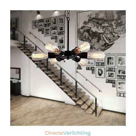 Edison Retro Licht Kroonluchter Edison Retro Licht Kroonluchter