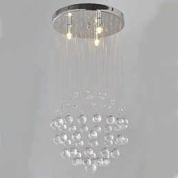 Traditionele klassieke kristalchroom metalen inbouw