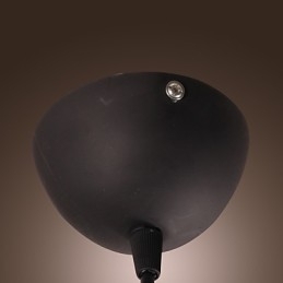Moderne, eigentijdse retro kom mini-stijl schilderij hanglamp