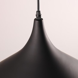 Moderne, eigentijdse retro kom mini-stijl schilderij hanglamp