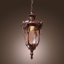 Antiek geïnspireerde hanglamp met 1 lichtbron