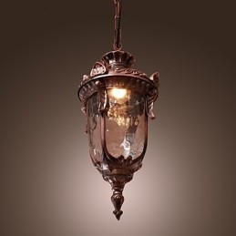 Antiek geïnspireerde hanglamp met 1 lichtbron