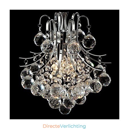 Moderne eigentijdse kristallen chromen kroonluchter hanglamp Moderne eigentijdse kristallen chromen kroonluchter hanglamp