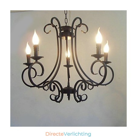 Traditionele klassieke schilderij metalen kroonluchter Traditionele klassieke schilderij metalen kroonluchter