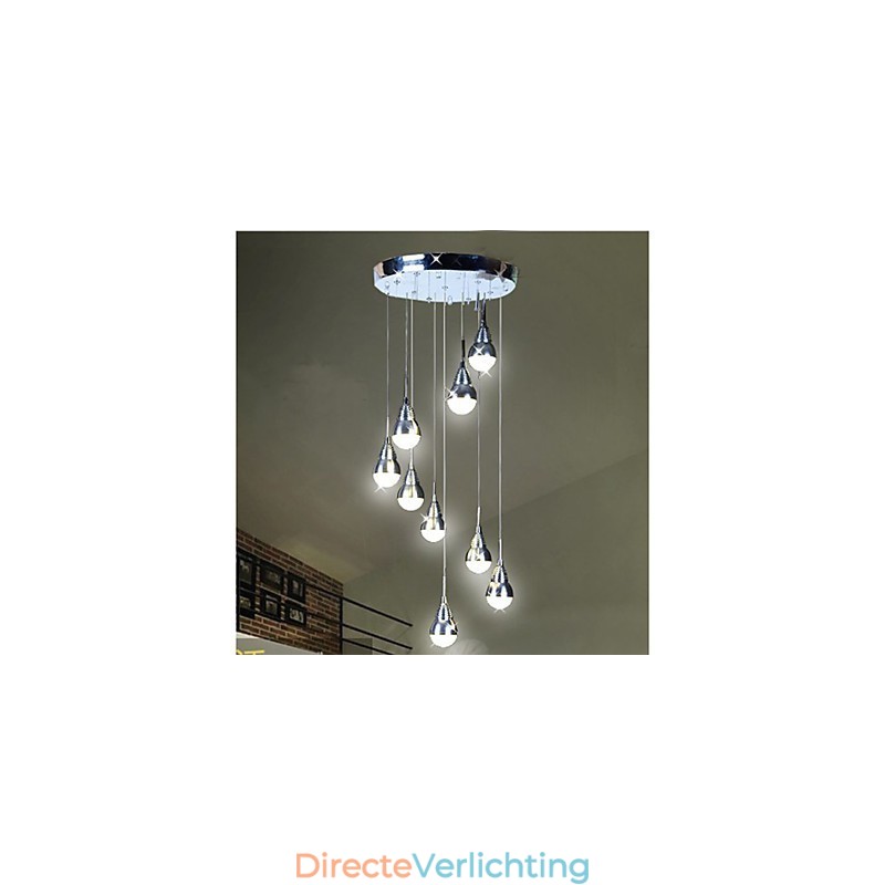 Lampen en lantaarns Trappodium 9 Hoofd Plafondlamp