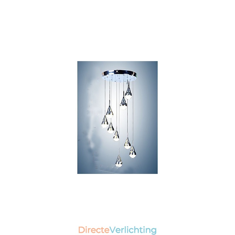 Lampen en lantaarns Trappodium 9 Hoofd Plafondlamp