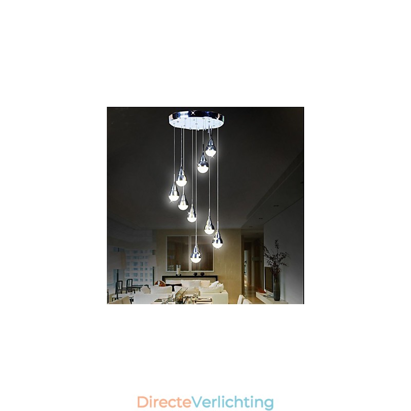 Lampen en lantaarns Trappodium 9 Hoofd Plafondlamp