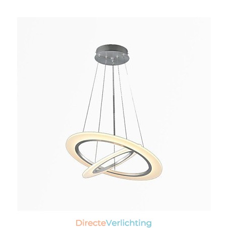 Acryl Hanglamp Plafond Hangende Kroonluchter Lampen Armaturen met 2 ringen Acryl Hanglamp Plafond Hangende Kroonluchter Lampen Armaturen met 2 ringen