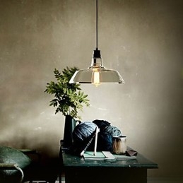 Vintage gegalvaniseerde hanglamp garage