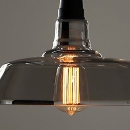 Vintage gegalvaniseerde hanglamp garage