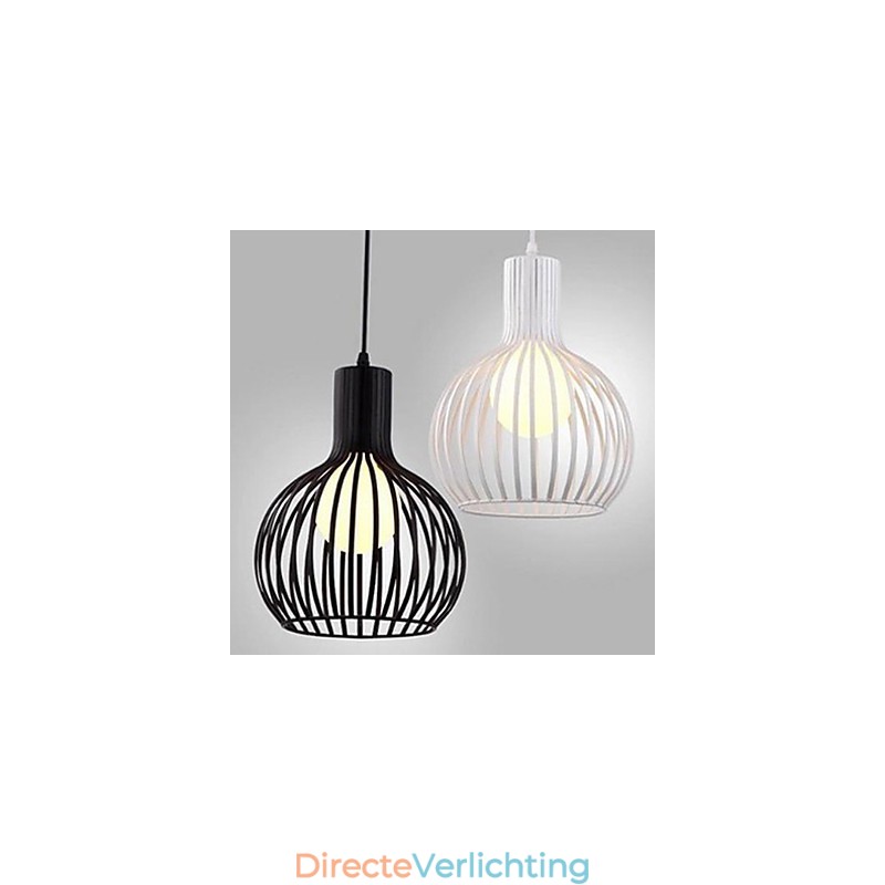 Amerikaanse Retro Gecontracteerde Smeedijzeren Vogelkooi Kroonluchter Lamp Licht