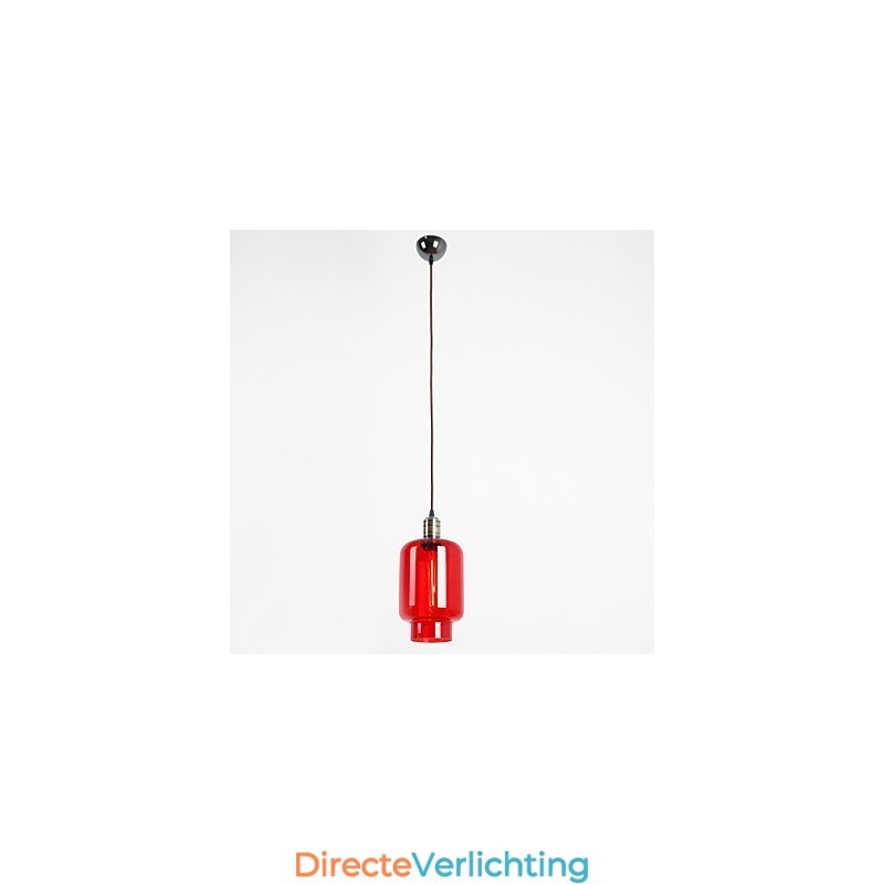 Moderne plating glazen 1 lichts hanglamp