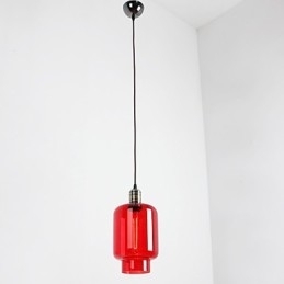 Moderne plating glazen 1 lichts hanglamp