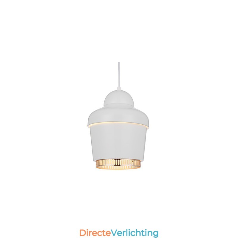 Hanglamp 1 Licht Moderne Eenvoud Gouden Chroom Zwart Wit Koolstofstaal Metalen Kroonluchter