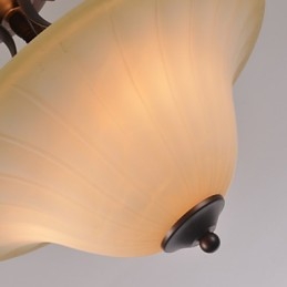 5 Vintage Mini Stijl Schilderij Metalen Hanglamp