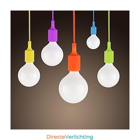 Mini Hanglamp 1 Licht Modern Minimalistisch Siliconen Snoepkleuren Mini Hanglamp 1 Licht Modern Minimalistisch Siliconen Snoepkleuren